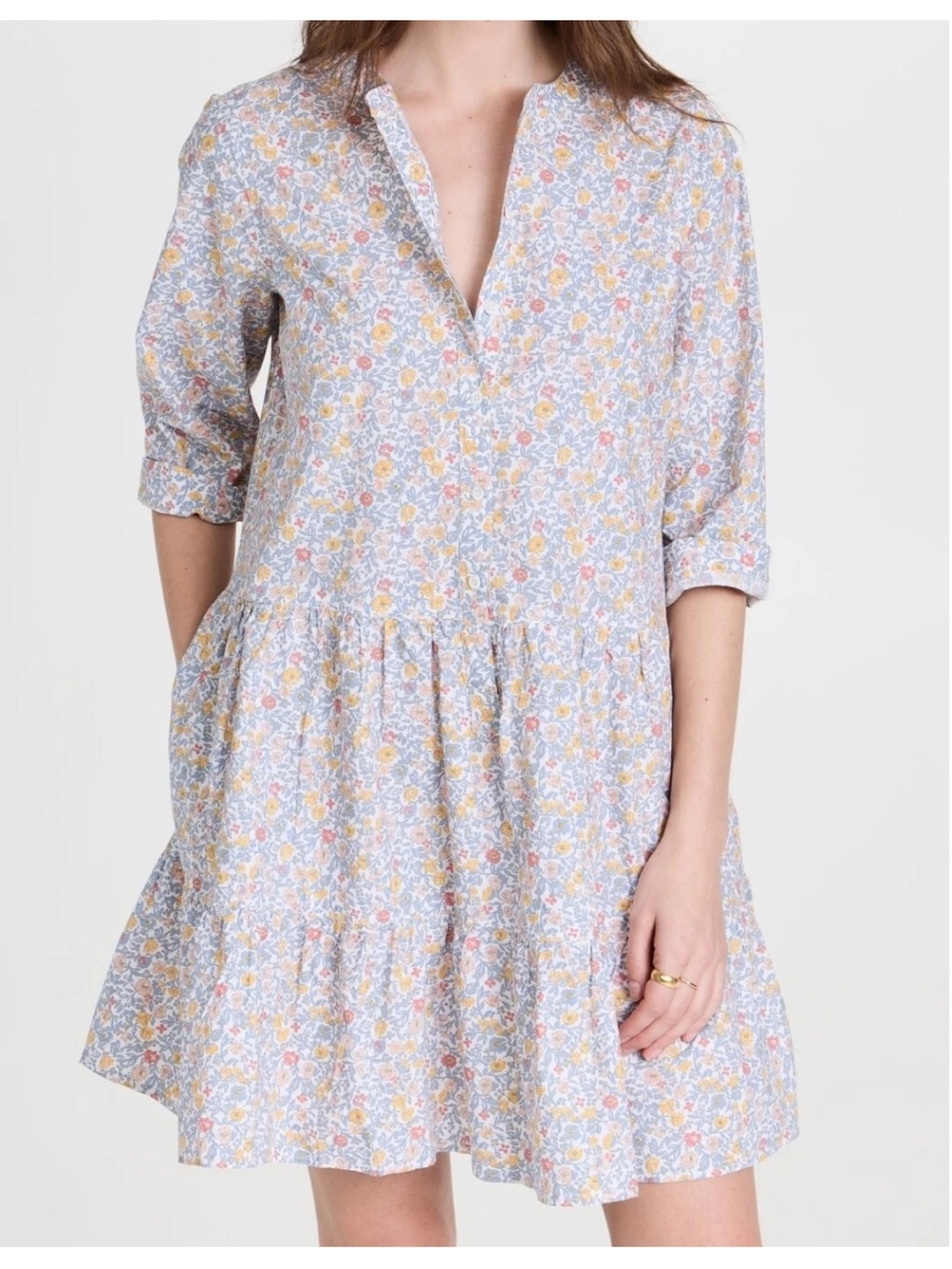 Apiece Apart Maurino Drop Waist Mini Smult Color Dress Size Medium